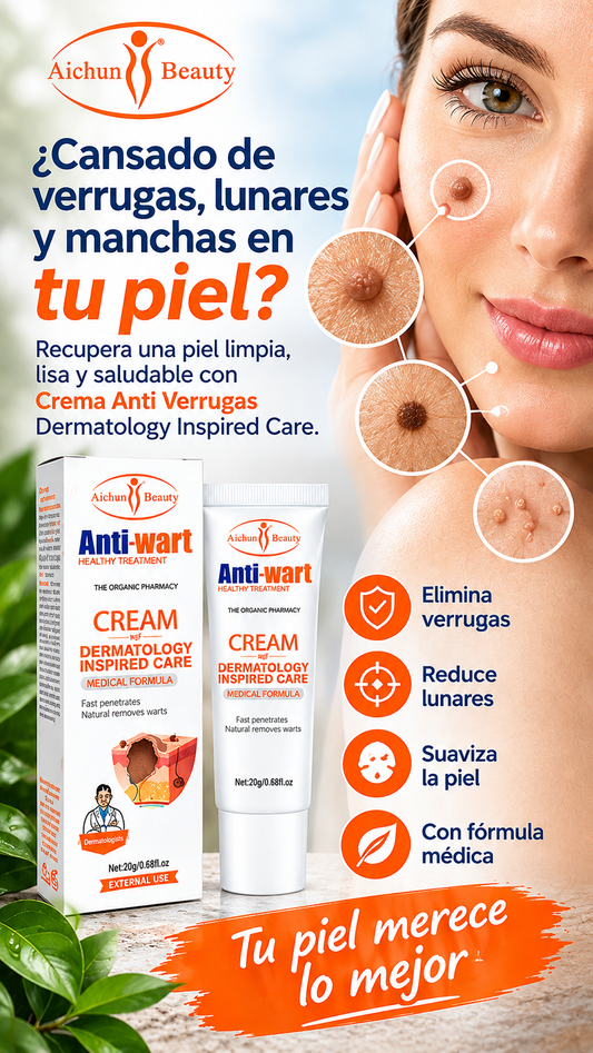DermaClear Pro - Crema anti Verrugas y cuidado de la piel
